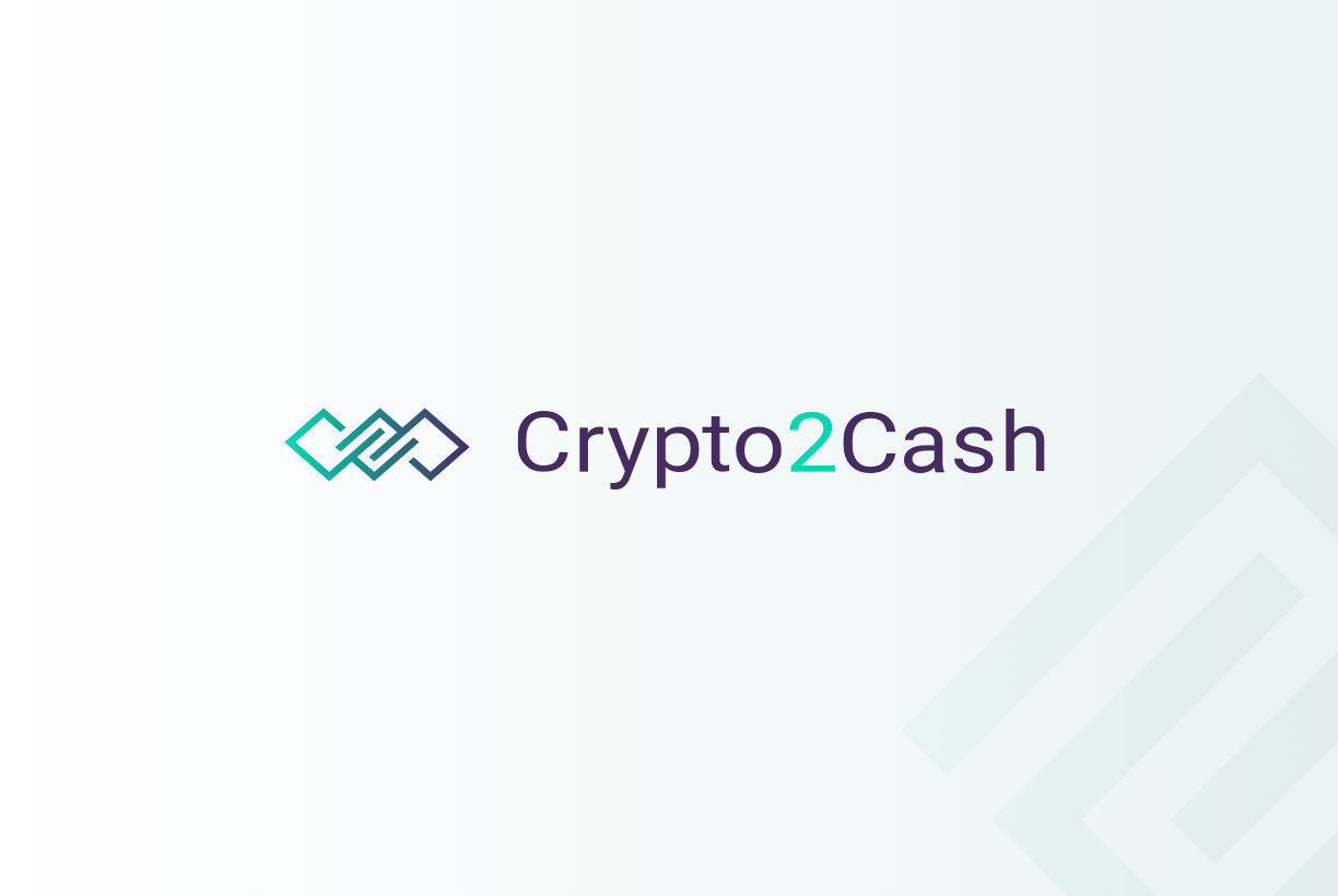 Crypto2Cash logo design